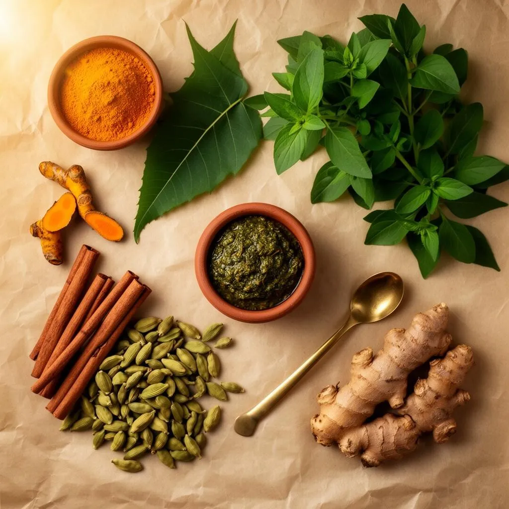 প্রাচীন আয়ুর্বেদ ভেষজ